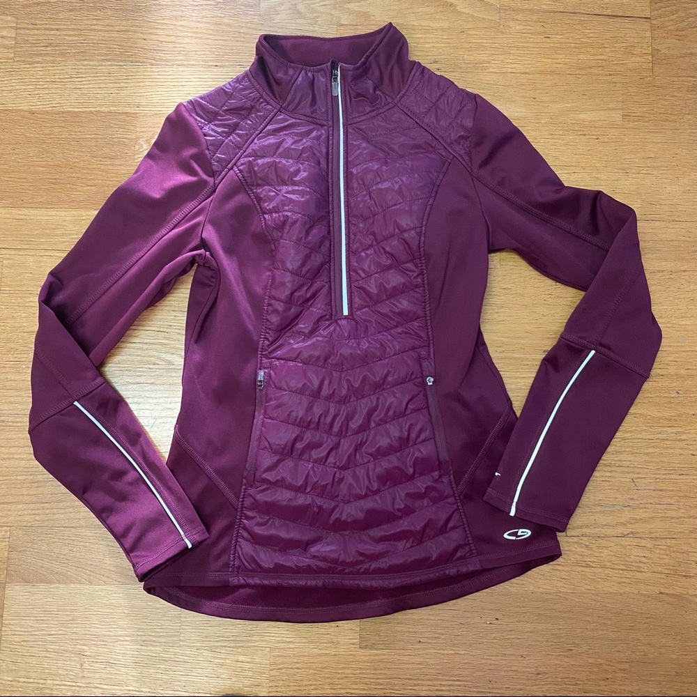 *5 for $20* Champion Women's Maroon Zip-Front Hybrid Jacket